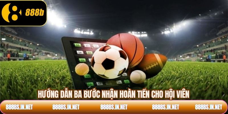 Hướng dẫn ba bước nhận hoàn tiền cho hội viên